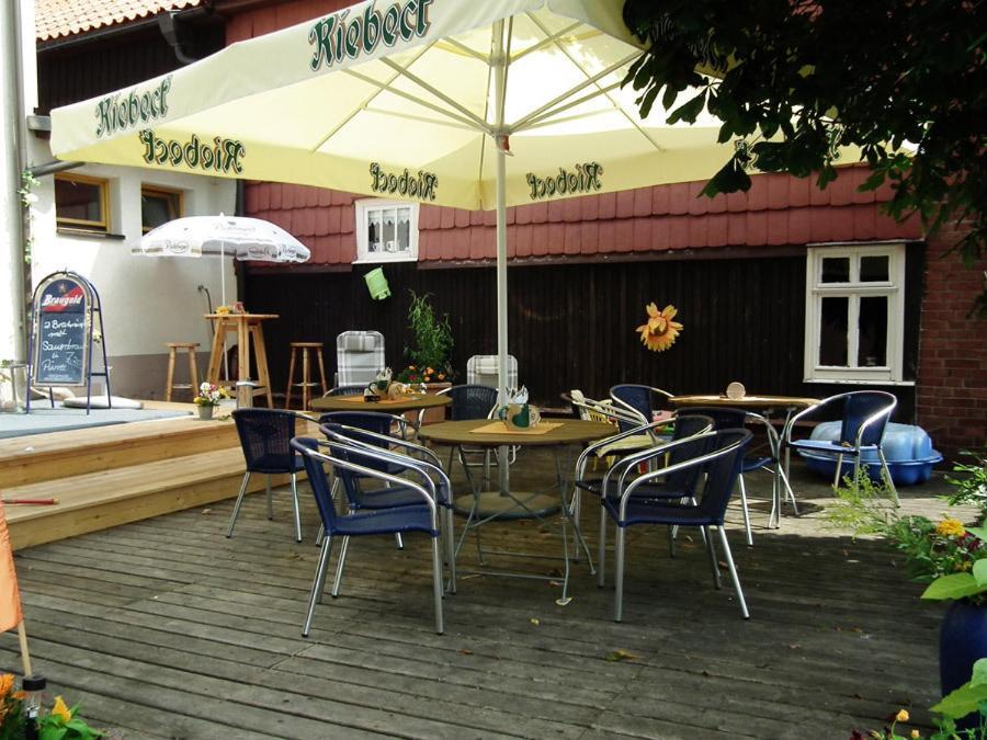 פרידריכרודה Gasthaus & Hotel Zur Linde מראה חיצוני תמונה